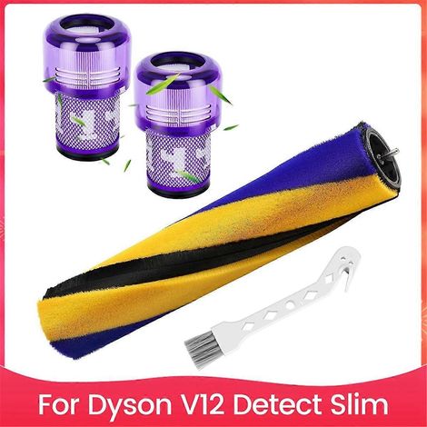 Ersatzteile V12 Filter Kompatibel mit Zubehör für Staubsauger der V12-Serie Detect Slim Staubsaugerbürste und (1/5)