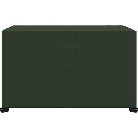 Housse Salon De Jardin Carré, Patio Housse De Meuble Vent ÉTanche Rectangulaire avec ÉVents, PoussièRe-Vert Oxford 20020080cm (1/5)