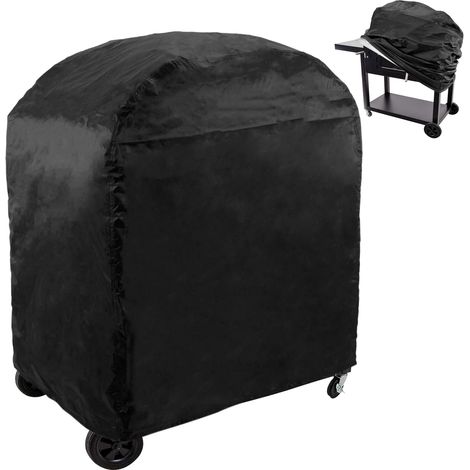 Lauwexe – Housse de barbecue imperméable 80x66x100cm – Tissu Oxford résistant aux intempéries – Ajustement avec bande élastique – Protection optimale