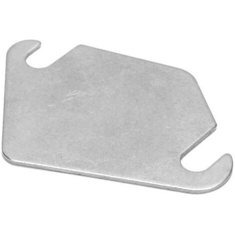 Plaque EGR, plaque de vanne EGR automobile, joint EGR en acier inoxydable, bouchon EGR, bouchon EGR (non perforé) compatible avec les moteurs 1.4 et 1.6 (1/5)