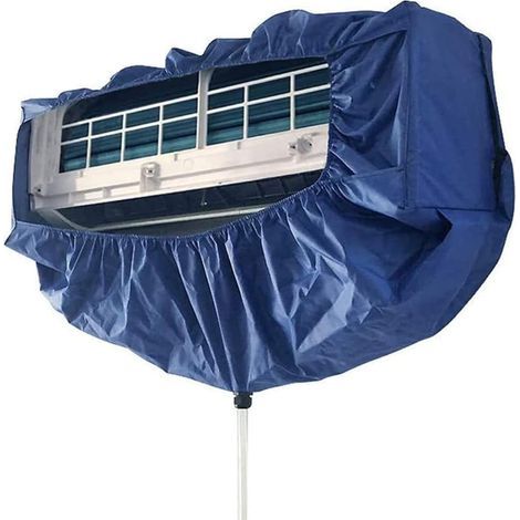 Housse de nettoyage pour climatiseur mural (kit de nettoyage) – Sac de protection pour le lavage et la récupération des poussières,Pour les unités de 1 à 2 ch (1/5)