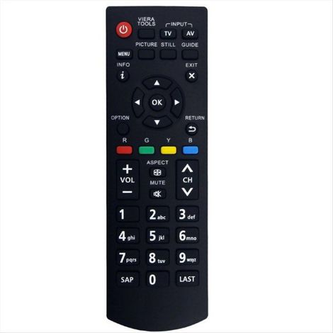 N2QAYB000822 Remplacer la Télécommande pour Panasonic Viera TV N2QAYB000820 TC L22X2 (1/4)