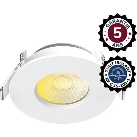 Spot LED CCT BBC 6W 2700/3000/4000K Dimmable IP65/5X - Garantie 5 ans Miidex Lighting® (1/4)