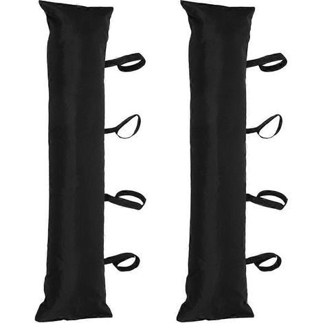Housse de guidon de vélo anti-poussière en polyester noir (2 pièces) pour cyclistes en extérieur (1/5)