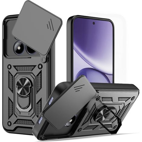 Funda protectora para Xiaomi Redmi Note 15 Pro 4G, CamShield Slide, negra. (1/5)