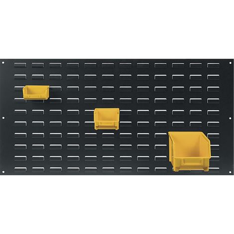 Panneau métallique pour les plateaux L 1000 x W 15 x H 500 mm. (1/4)