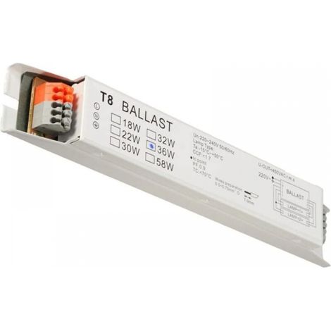 Sollbry Ballast électronique T8 2x36W Tension largeur fluorescente start start énergétique de sauvegarde ballast lampe de la lampe,Ballast électronique (1/5)