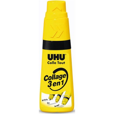 Colle - UHU - Tube twist and glue - 35g - Ultra-forte - Multi-matériaux (1/5)