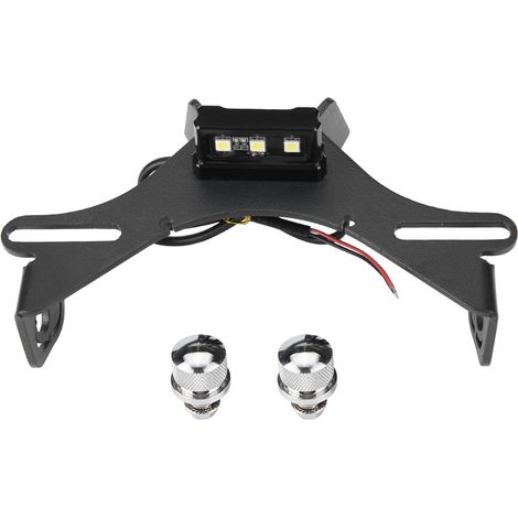 Support d’ plaque d’immatriculation moto avec feu LED, éliminateur d’aileron pour YAMAHA R1 2015-2018 (1/5)