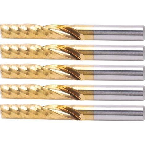 Stück professionelle CNC-Schaftfräser, Spiralfräser für Metall, 6 x 28 x 55 mm (1/5)