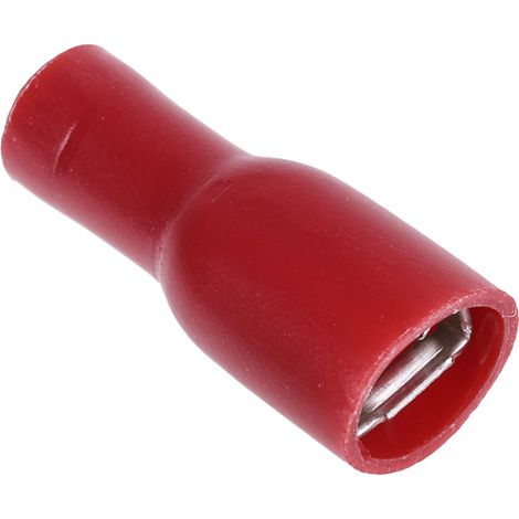 Cosse faston RS PRO, Isolé, Rouge (1/3)