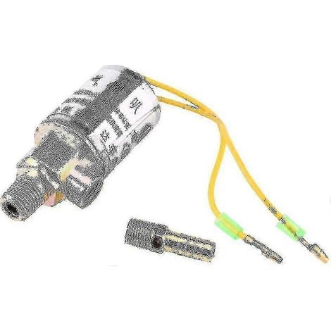 Électrovanne de klaxon pneumatique 12 V 1/4", klaxons pneumatiques 12 V et systèmes de suspension pneumatique 1/4 pouce, klaxon pneumatique métallique pour camion de train, électrovanne électrique, éd