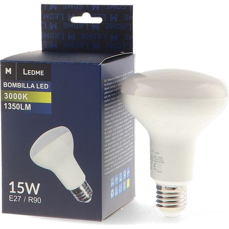 Ampoule LED E27 R90 15W 6000K - Ledme - LM7090 (1/2)