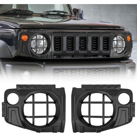 Protection de phare pour Suzuki Jimny JB64 et Jimny Sierra JB74 (2018-2024), cache-phare, grille de protection pour phare Jimny GL