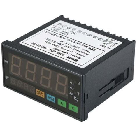 Indicateur de pesée LED, cellules de charge, 1 à 4 signaux d'entrée (1/4)