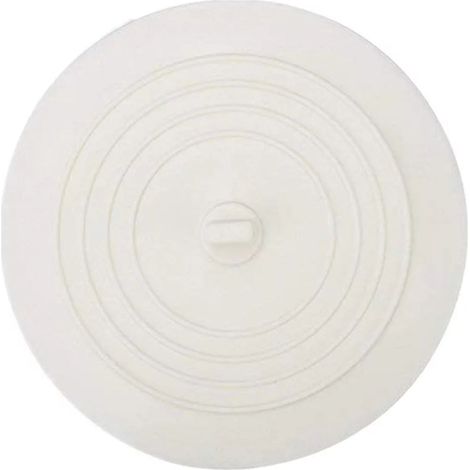 Bouchon De Baignoire - En Silicone Souple - 15 0 Cm De Diametre - 1 0 Cm D Epaisseur - Universel Pour Baignoire Lavabo Evier - 1 Piece (1/5)