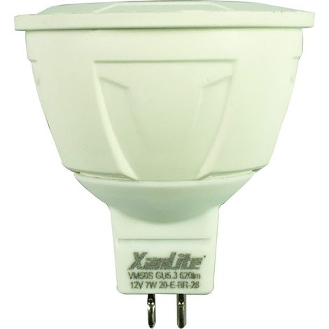 Ampoule LED Spot Culot GU5.3 - Angle D'Éclairage Focalisé 36° - 7W Équivalant 50W 620 Lm - Blanc Chaud - VM50S (1/5)