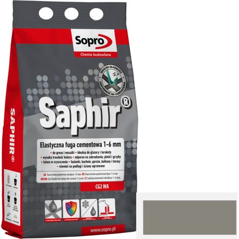Sopro saphir fuga 14 cemento grigio 4kg (1/3)