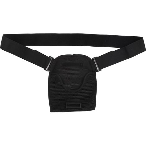 Ceinture de fixation étanche et extensible pour poches de stomie, avec ouverture ajustable et doublure imperméable. (1/5)