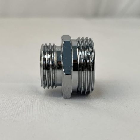 4 pièces raccord de tuyau d'eau raccord rapide de convertisseur de cuivre les deux interfaces sont 20mm, 24mm (1/5)
