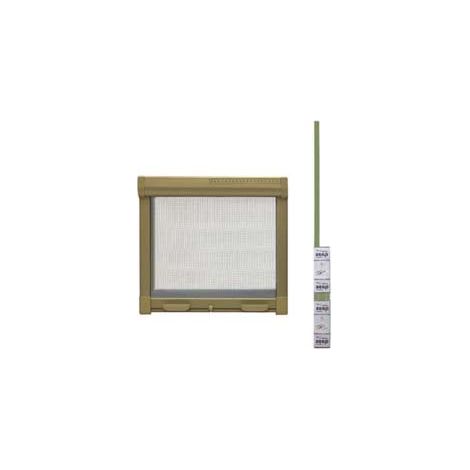 ZANZARIERA KIT A MOLLA FRIZIONATA COLORE BRONZO cm.160x170h.    VETTE