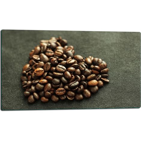 Glasschneidebrett 52x30 Kaffee (1/5)