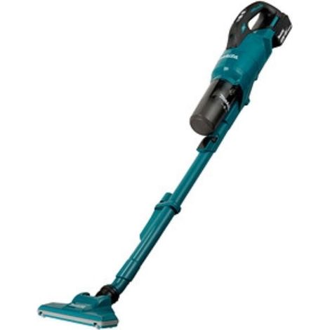 Makita – Aspirateur balai sans fil 18V – Moteur Brushless – Puissance d'aspiration 180 mbar – Autonomie 38 min – Réservoir 0,25 L (1/10)