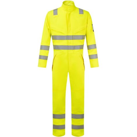 Combinaison Modaflame Multirisques Hv - Taille S - Jaune - Portwest