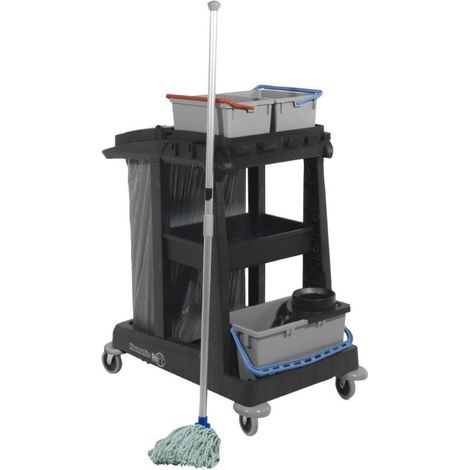 Petit chariot de ménage ECO-Matic EM-1TM - NUMATIC (1/3)