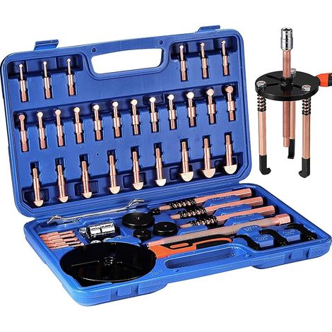 55-in-1 Profi-Lagerabzieher-Set, Werkzeug zum Entfernen von Innenlagern mit 3-Backen-Innenabzieher für die Motorreparatur durch Mechaniker (1/5)