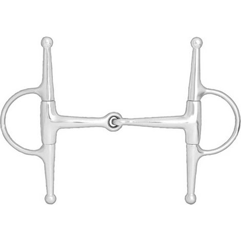 Morsetto Horze full cheek jointed bit acciaio inox 12,5 cm