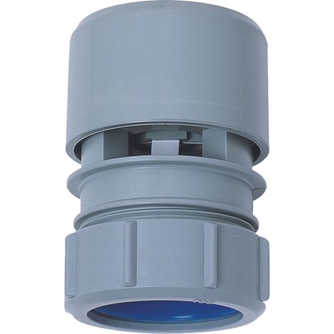 Anti-Vide Droit Ø40 mm à Visser Adapté installation verticale, gris, Wirquin 70724299, Gris (1/3)