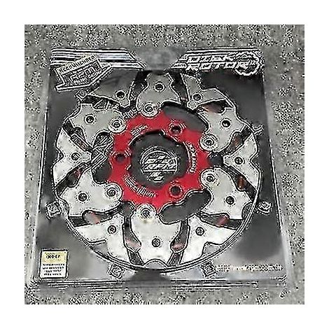 Disques de frein universels uniques 20057mm/22070mm/26060mm pour motos/scooters/motos sportives/vélos, disques de frein usinés CNC pour Yamaha, Honda, Suzuki, KTM (style B 220 rouge) (1/5)