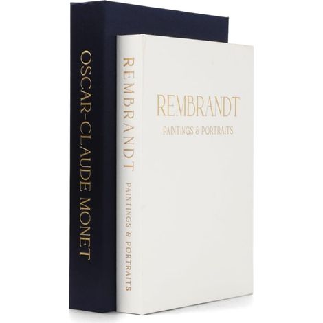 Lot de 2 Livres Décoratifs, Faux Livre de Rangement Empilés, Décoration de Mode avec Espace de Rangement pour Tables Basses, Etagères (1/5)