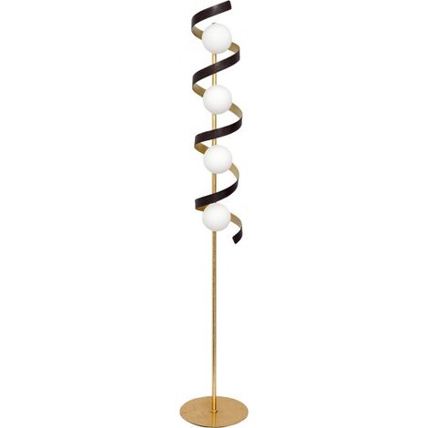 Lampadaire Inara 4xg9 Marron/doré from FABRILAMP.