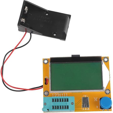 LCD-Grafik-Transistor-Induktivitäts-Kondensator-ESR-Meter-Multifunktionstester