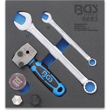 Insert de Servante d Atelier 1/6 - Presse à Collets DIN 4,75 mm (3/16) - Fixation Précise et Durable - D-Work