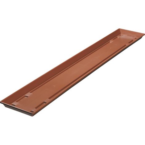 Geli Balkonkasten Untersetzer STANDARD Terracotta 100 cm - Kunststoff