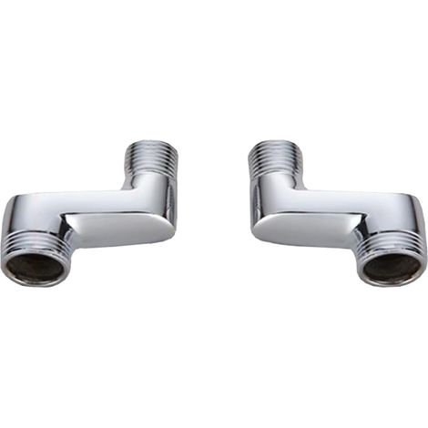 Adaptateur de robinet douche à bras pivotants réglables G3/4 vers (1/2)