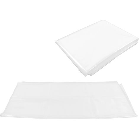 Film plastique PE transparent anti-poussière pour plantes de jardin, serre, accessoire agricole, 2 x 10 m / 6,6 x 32,8 pi (1/5)
