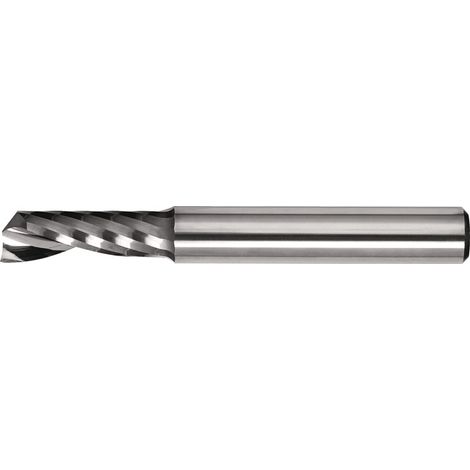 TECWERK Einzahnfräser Typ W D.6mm VHM 25Grad HA Z.1 lang TECWERK