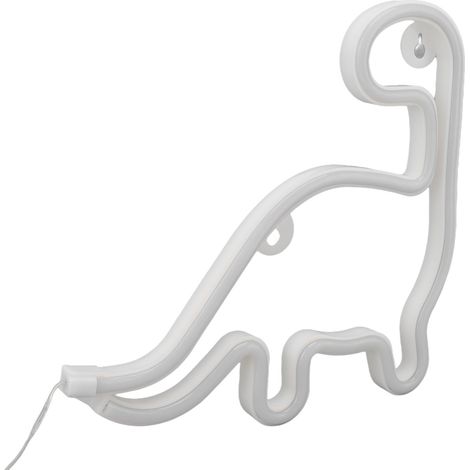 Neon-LED-Nachtlicht in Form eines Dinosauriers, betrieben mit einer USB-Batterie, grünes Licht, Wanddekoration für Schlafzimmer, Bar oder Party. (1/5)