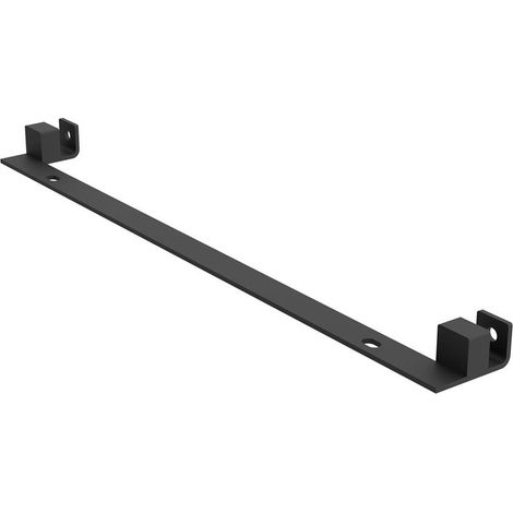 Verbindungsschiene LLOYD für Waschtischplatte Compakt MATT SCHWARZ 297 x 15 x 30 mm (1/3)