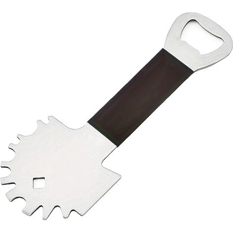 Grattoir à poils en métal inclus : un accessoire indispensable pour le barbecue qui sert également de décapsuleur