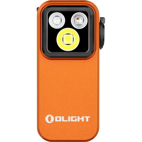 Oclip Pro S Lampe de Poche à Clip 5 Sources de Lumière 600 LM 80M Performance Max Mini Lampe Torche Longue Durée 144H Recharge USB-C IPX6 Étanche pour Travail de Nuit et l'Éclairage d'Urgence (1/5)