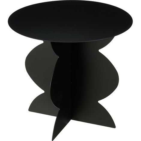 Mica Decorations Table d'appoint Noir H40xl45xL45cm (1/4)