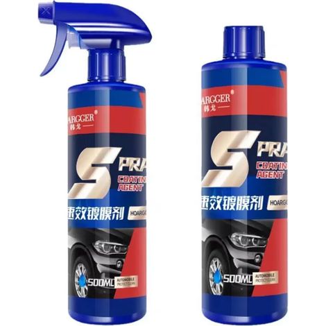 Ceramic Coat - 500 ml - Revêtement Hydrophobe Pour Vitres Et Carrosserie Automobile - Protection Anti-rayures - Usage Extérieur (1/5)