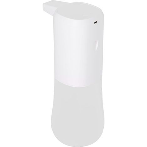 Distributeur de Savon, Distributeur de Savon sans Contact Induction 600ML Haute capacit pour huiles essentielles Savons liquides pour Salle de Bain Cuisine Htel(Blanche, Type de pulvrisation). (1/5)