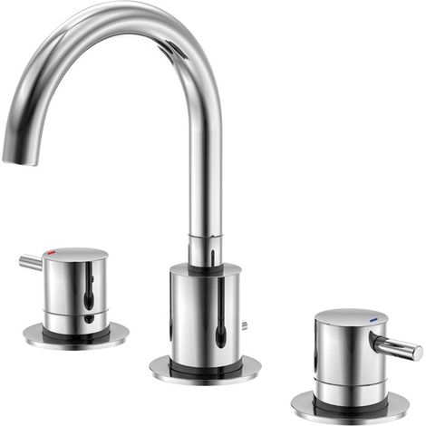 Steinberg Serie 100 Waschtischarmatur mit Ablaufgarnitur für (1/5)