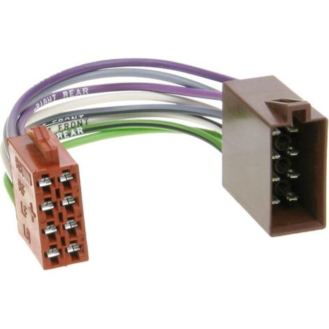 Fiche ISO universelle HP - 4 Haut parleurs ISO